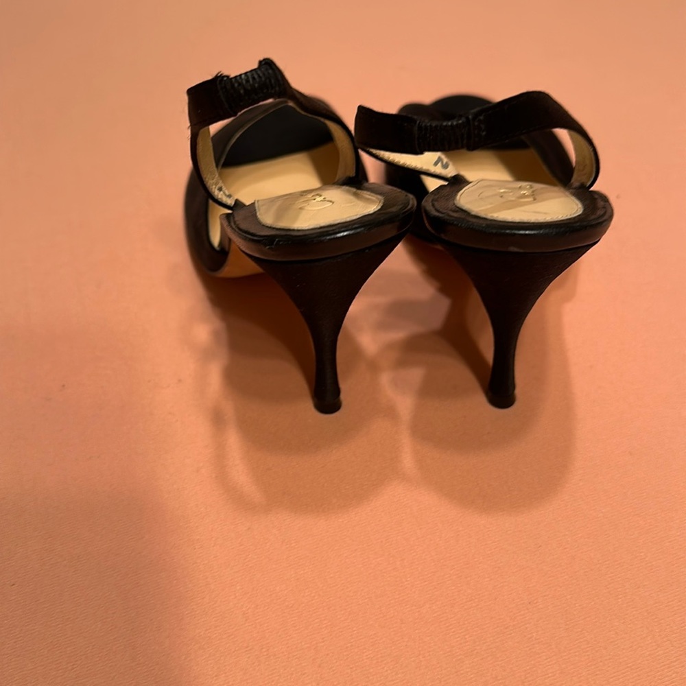 New Cole Haan black satin shoes. Size 8. - Picture 4 of 7